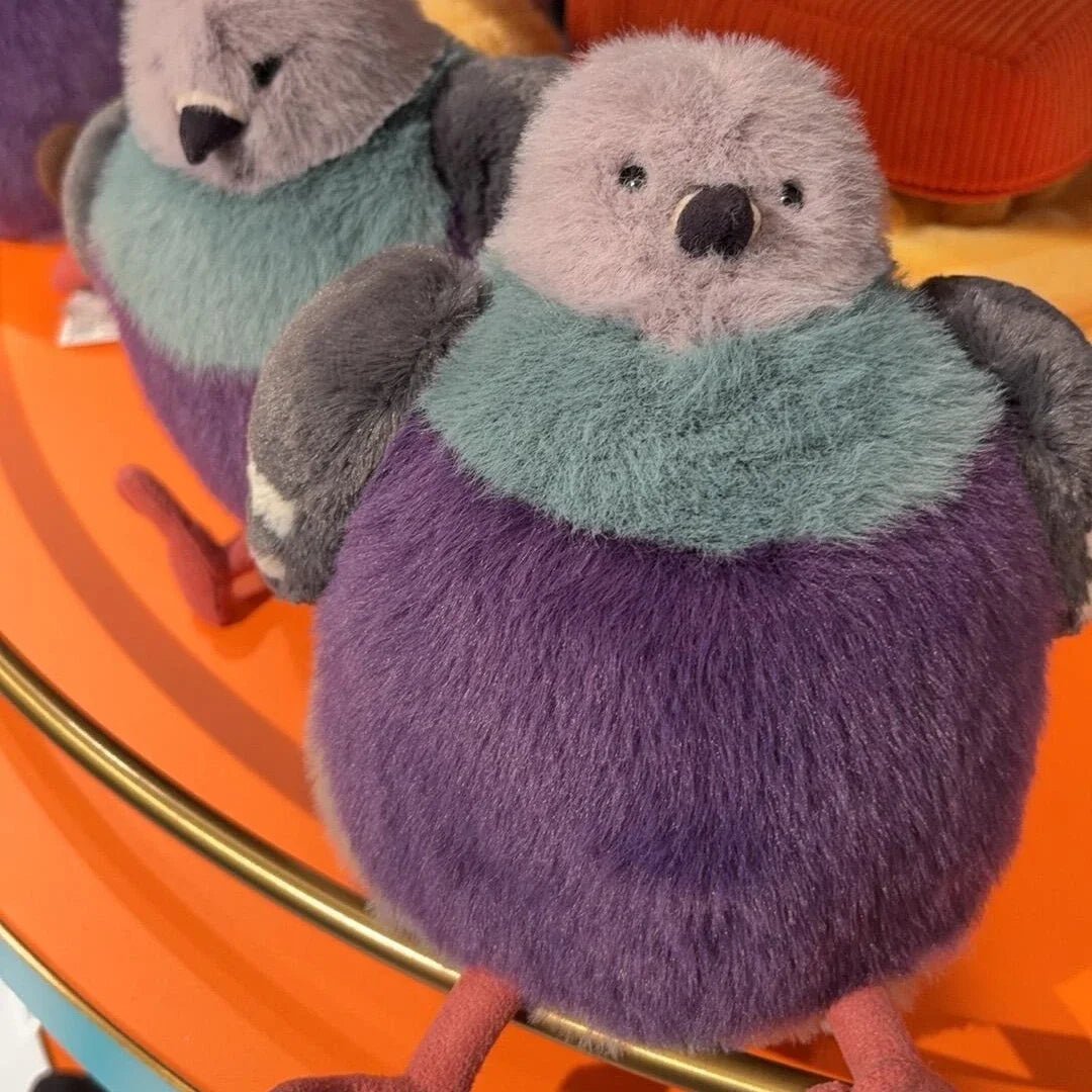 Fluffy Pigeon Plush Toy - Soft Stuffed Animal for Cuddling and Comfort 5