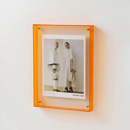 AURAFRAME – Frameless Acrylic Picture Frame with Modern Minimalist Design