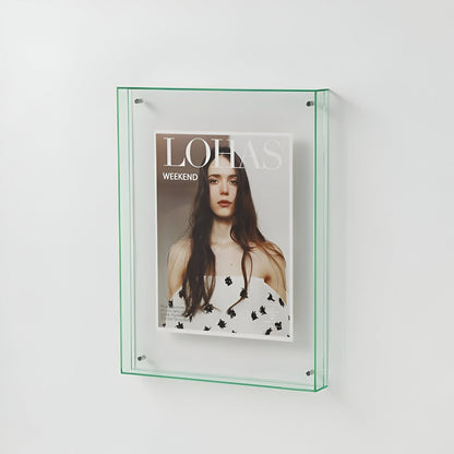 AURAFRAME – Frameless Acrylic Picture Frame with Modern Minimalist Design