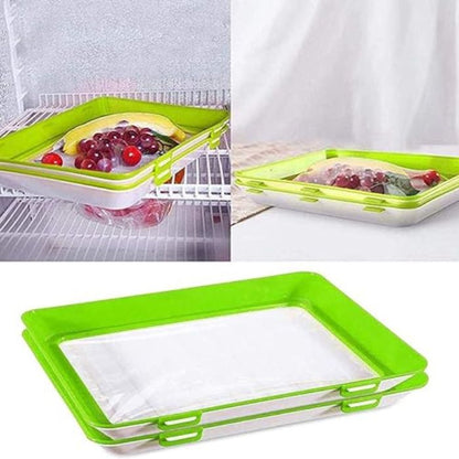 FreshPlate - Advanced Food Storage Bowls with Elastic Film for Maximum Freshness 8