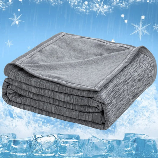 GLACILUX – Temperature-Regulating Cooling Blanket for Deep Sleep 0