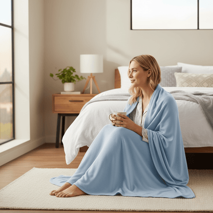 GLACILUX – Temperature-Regulating Cooling Blanket for Deep Sleep 2