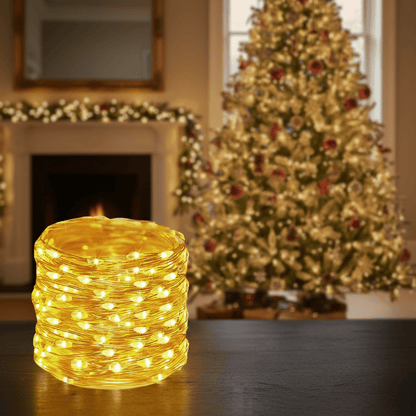 GLOWPATH – 10–20m Outdoor LED Fairy Lights for Garden & Patio Ambience