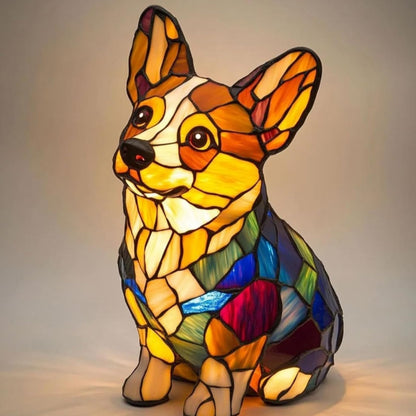 GLOWPAWS – Artistic Dog Breed LED Night Lamp for Home Decor 7