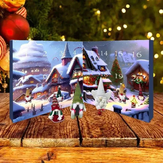 GNOMELYN 2025 – Whimsical Gnome Advent Calendar with 24 Handmade Figures 1