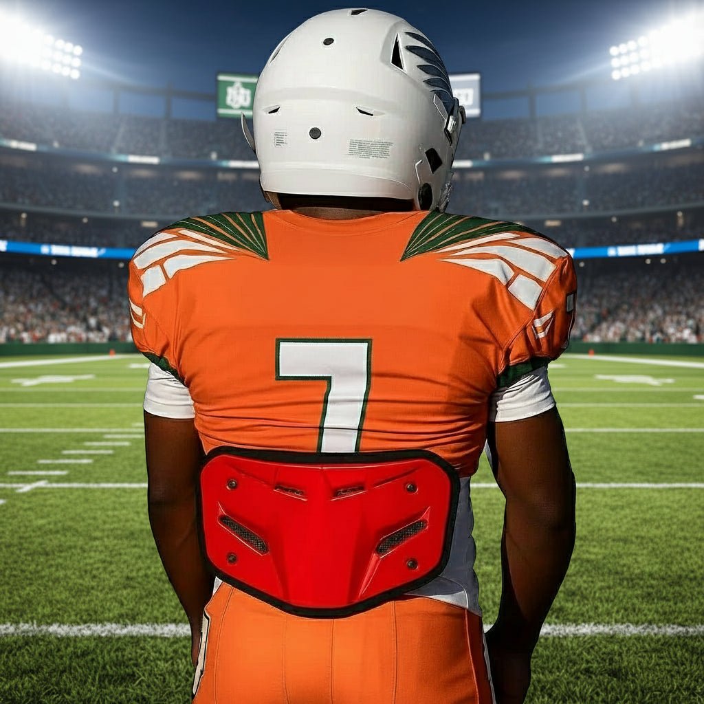 GRIDGUARD – American Football Back Protector for Adults with Shock Absorption & Ventilation System 1