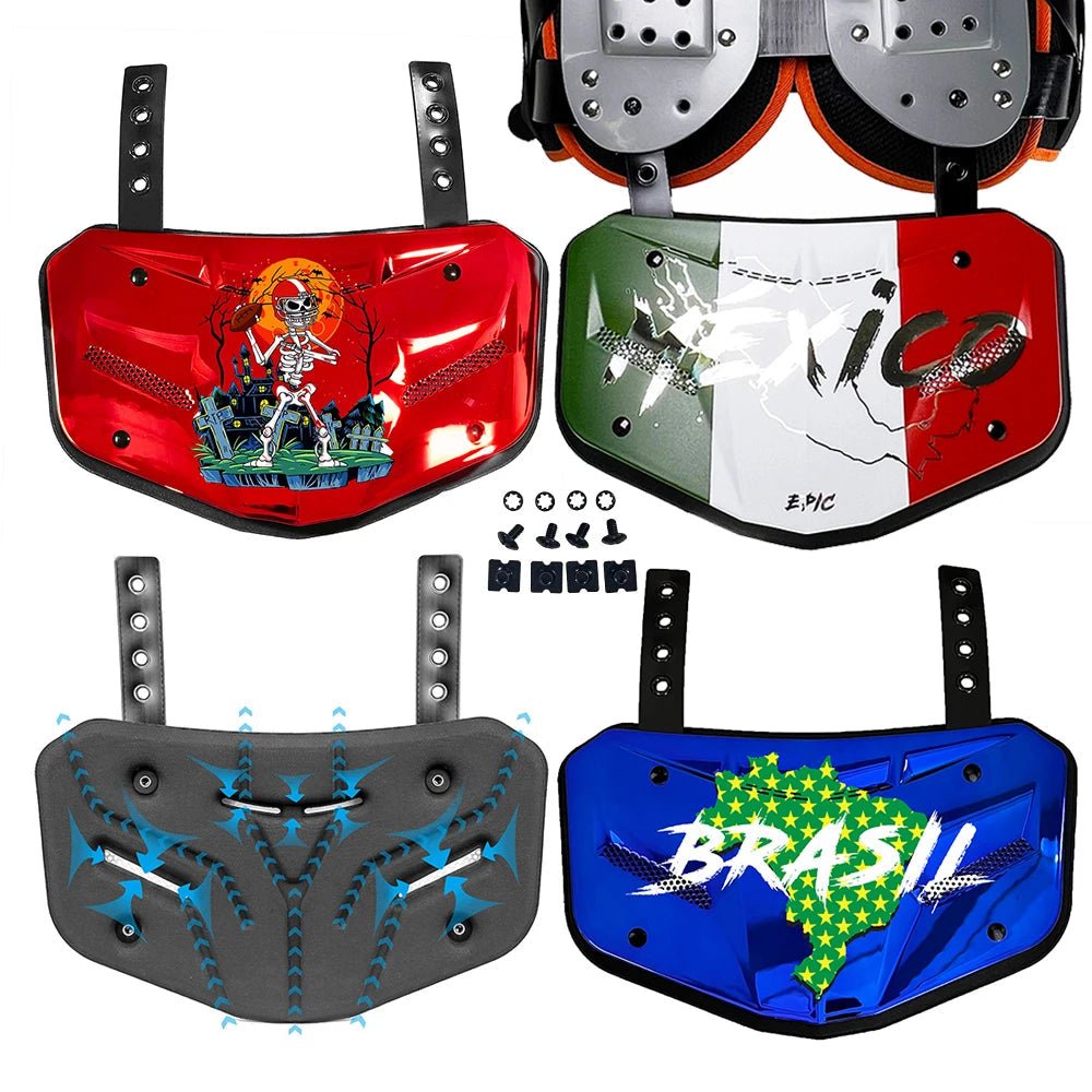 GRIDGUARD – American Football Back Protector for Adults with Shock Absorption & Ventilation System 5