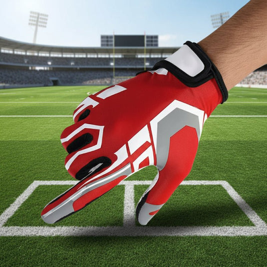 GRIPSTER – Non-slip baseball and football gloves with high grip and protective padding for youth and adults 0