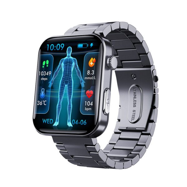 GT5 Pro Max - Advanced Health Tracker with Non-Invasive Glucose & ECG Monitoring 4