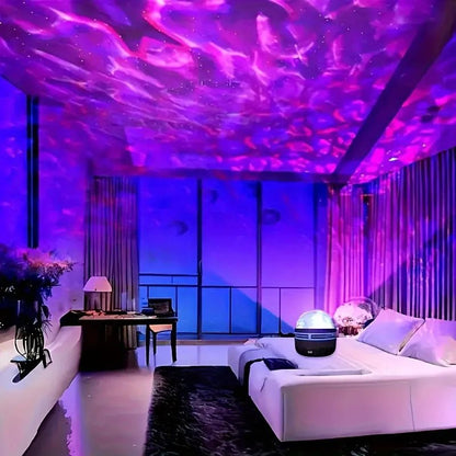 Galaxy Star Projector Night Light - USB Remote Controlled LED Lamp for Kids 2