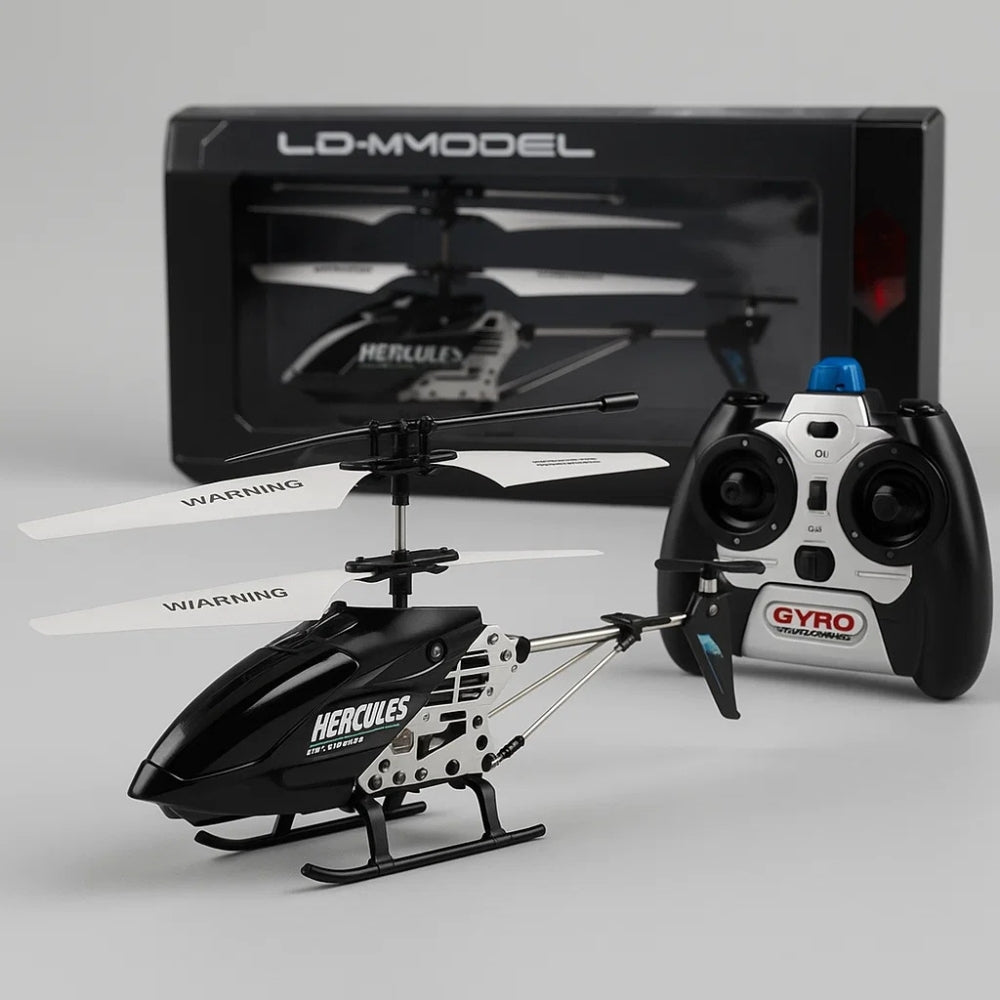 Gear-Tech - Mini RC Helicopter with Gyro, LED Lights & Quick USB Charging 10
