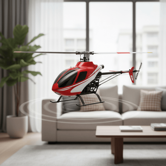 Gear-Tech - Mini RC Helicopter with Gyro, LED Lights & Quick USB Charging 3