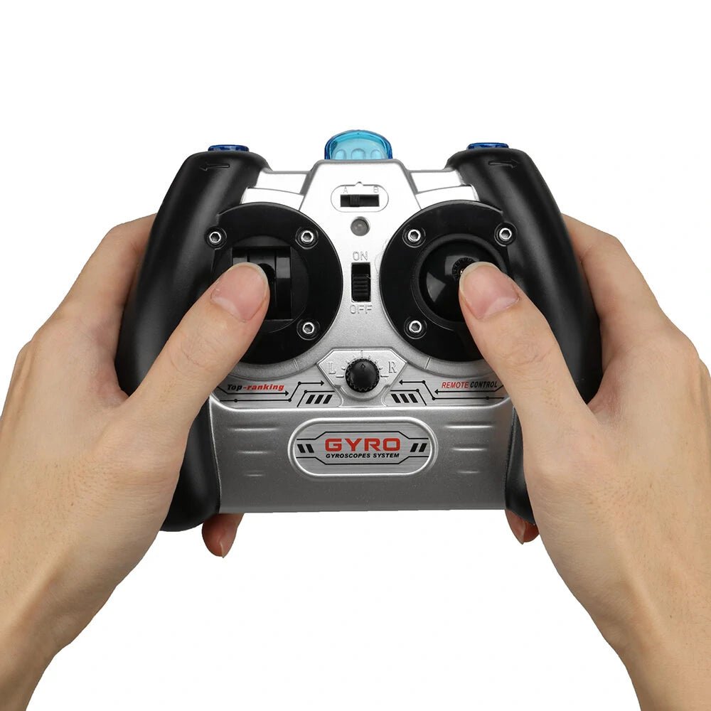 Gear-Tech - Mini RC Helicopter with Gyro, LED Lights & Quick USB Charging 8