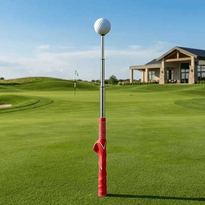RHYTHMCLICK – Retractable Golf Swing Trainer with Click Feedback