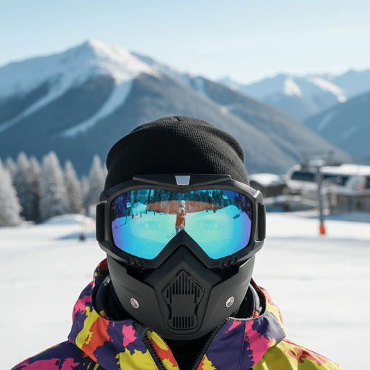 BLIZZARDFRAME – Full Face Ski Mask with Unbreakable TPU Frame & Crystal Clear PC Lens