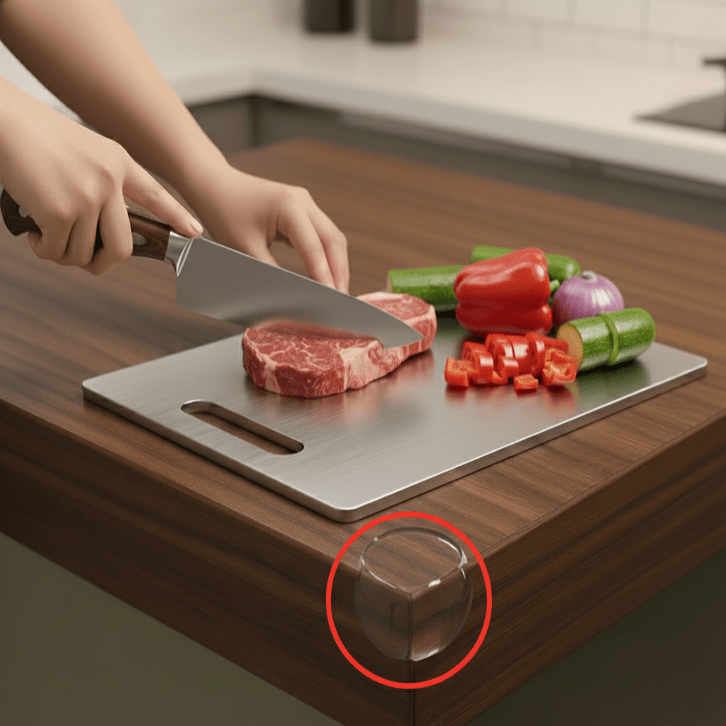 BUMPGUARD – Clear Silicone Corner Protectors 10-Pack for Kids