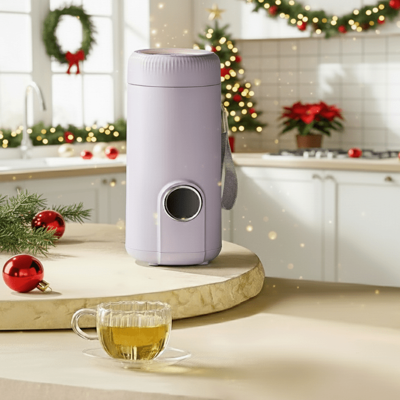 HEATWAVE KETTLE – Portable 550ml Electric Heating Cup with Temperature Control