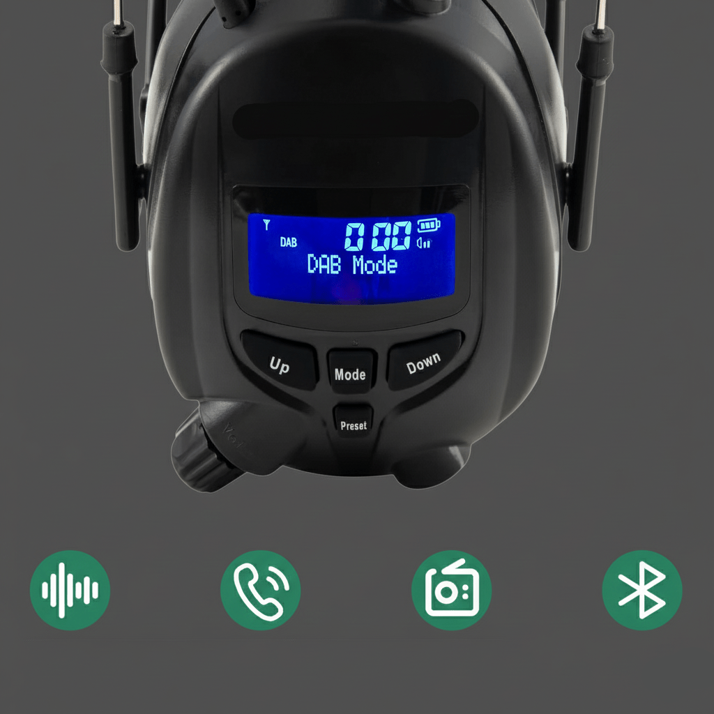 DAB GEAR – DAB+/FM Radio & Hands-Free Communication
