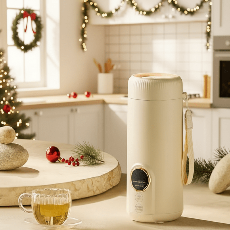 HEATWAVE KETTLE – Portable 550ml Electric Heating Cup with Temperature Control