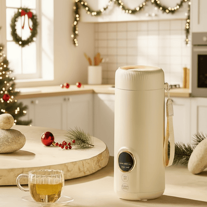 HEATWAVE KETTLE – Portable 550ml Electric Heating Cup with Temperature Control