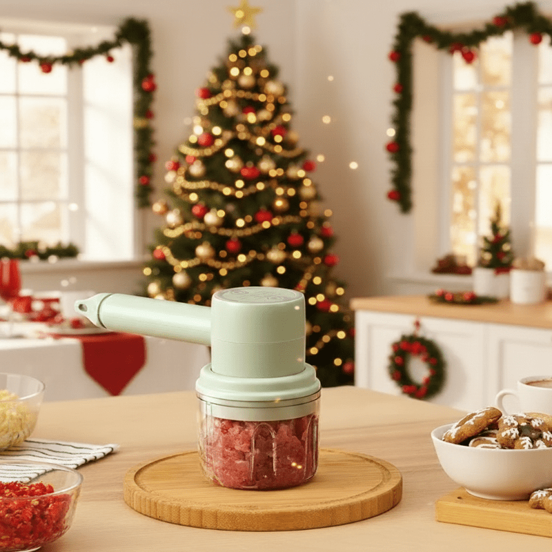 MIX GO – Mini Wireless 200W Electric Hand Mixer with 3 Speed Settings