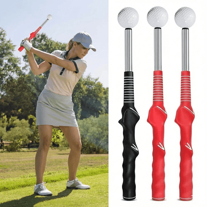 RHYTHMCLICK – Retractable Golf Swing Trainer with Click Feedback