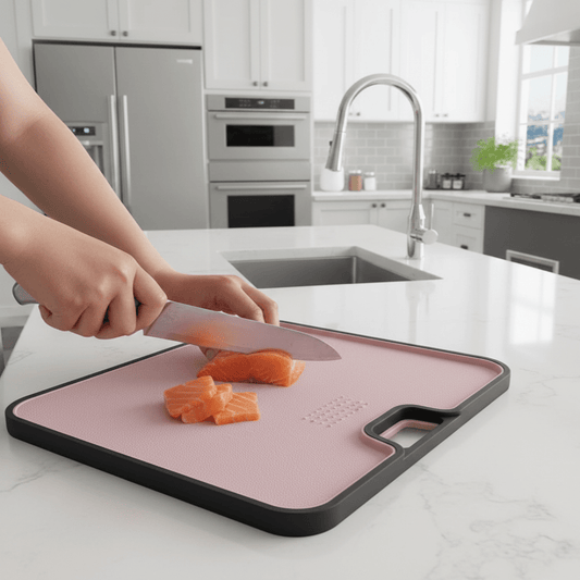 NATURE SLICE – Eco-Friendly Wheat Straw Cutting Board for Meat & Vegetables