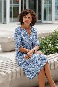 ALYANIE – Lightweight Relaxed Mini Dress for Everyday Summer Wear