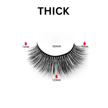 Glamix – Self-Adhesive Reusable Eyelashes for Effortless Glamour