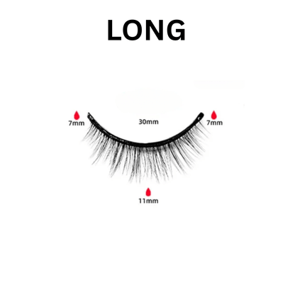 Glamix – Self-Adhesive Reusable Eyelashes for Effortless Glamour