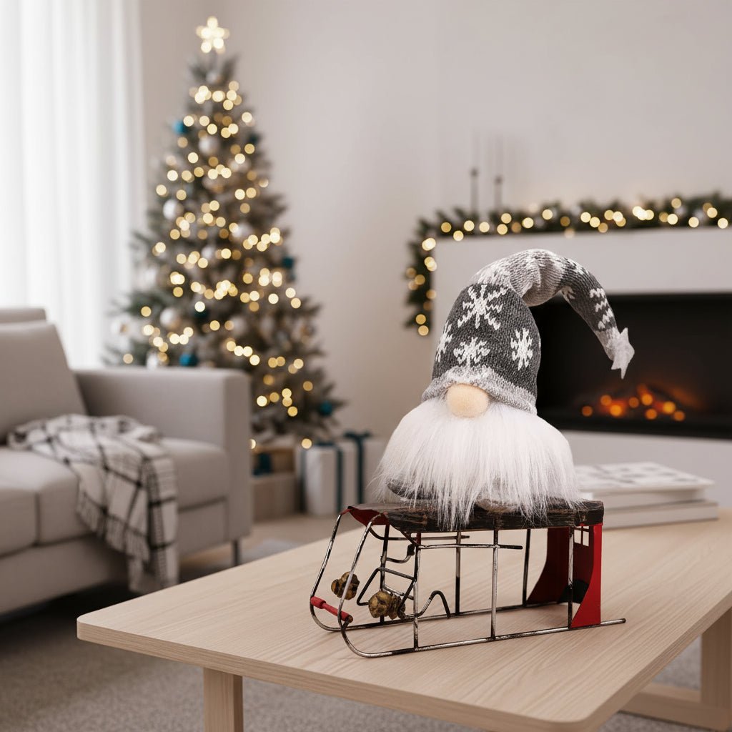 GlowBuddy - Light-Up Christmas Doll with Warm Yellow Glow for Festive Decor 1