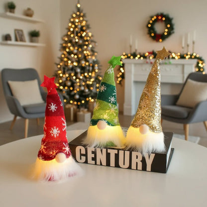 GlowBuddy - Light-Up Christmas Doll with Warm Yellow Glow for Festive Decor 6