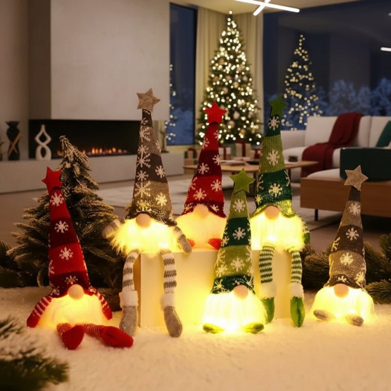 GlowBuddy - Light-Up Christmas Doll with Warm Yellow Glow for Festive Decor 8