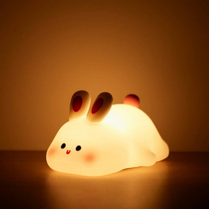 GlowBuddy Dimmable Nightlight for Kids - BPA-Free Silicone with Auto Shut-Off 5