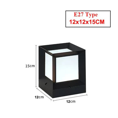 GlowSphere Outdoor Standing Lamp - Modern Design with Bright LED Lighting for Gates & Driveways 5