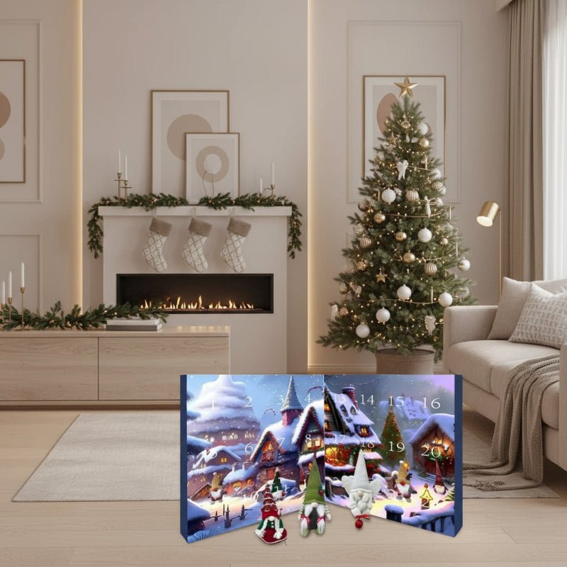 Gnome Advent Calendar - Daily Surprises for Christmas Countdown Decor 2