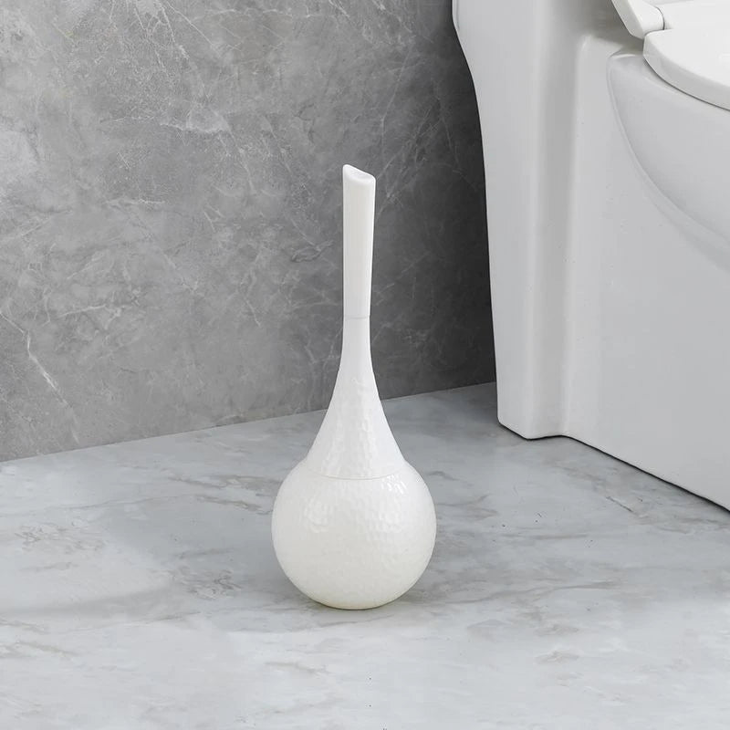 GoldenLuxe Sculpted Toilet Brush | Luxury Bathroom Accessory | Modern Gold Design | Hygienic Cleaning Tool 10