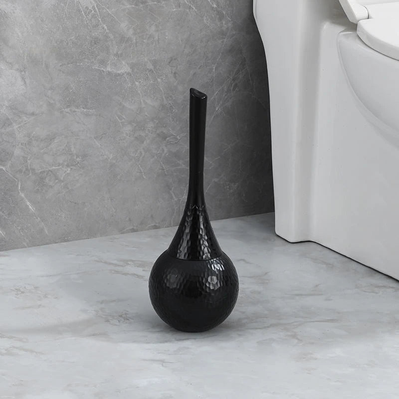 GoldenLuxe Sculpted Toilet Brush | Luxury Bathroom Accessory | Modern Gold Design | Hygienic Cleaning Tool 11