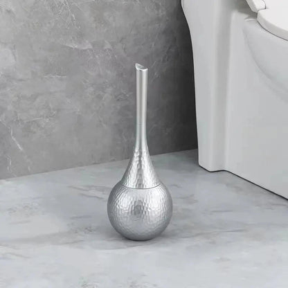 GoldenLuxe Sculpted Toilet Brush | Luxury Bathroom Accessory | Modern Gold Design | Hygienic Cleaning Tool 9
