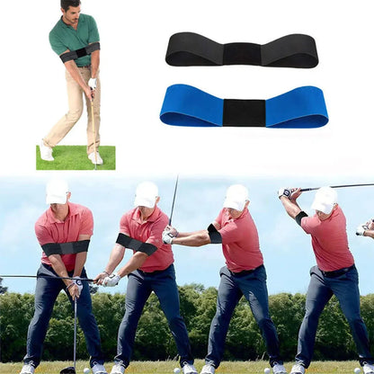 Golf Swing Trainer - Elastic Posture Corrector for Improved Arm Motion 0