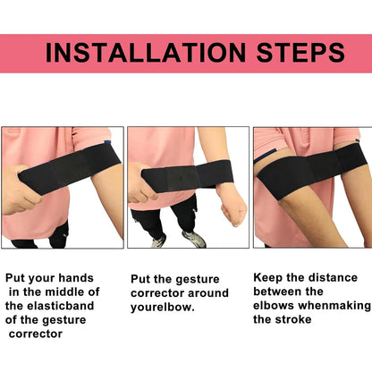 Golf Swing Trainer - Elastic Posture Corrector for Improved Arm Motion 3