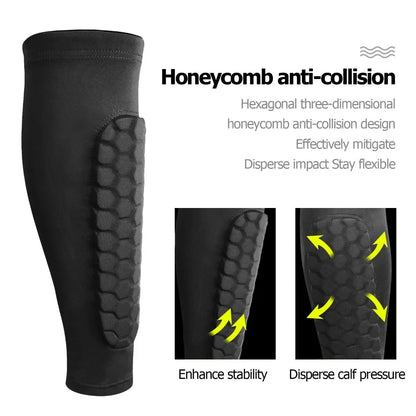 Guardix – Soccer Shin Guards with Honeycomb Structure for Ultimate Protection and Comfort