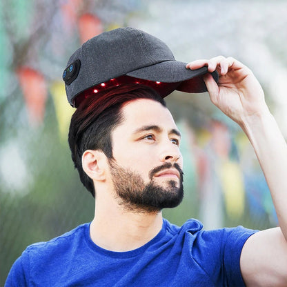 HAIRNOVA SCALPCALM – Infrared LED Hair Growth Cap with Red Light Therapy 4