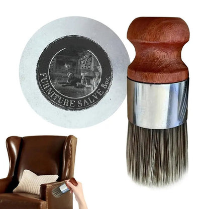 HIDEGLOW – Leather Furniture Salve Set for Lasting Shine & Softness (120ml) 4