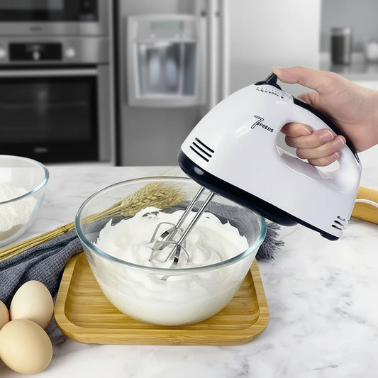 Hand Mixer - 7-Speed Electric Mixer with Dough Hooks for Baking and Whipping 0