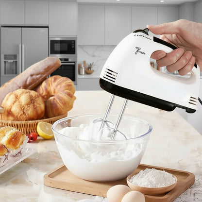 Hand Mixer - 7-Speed Electric Mixer with Dough Hooks for Baking and Whipping 1