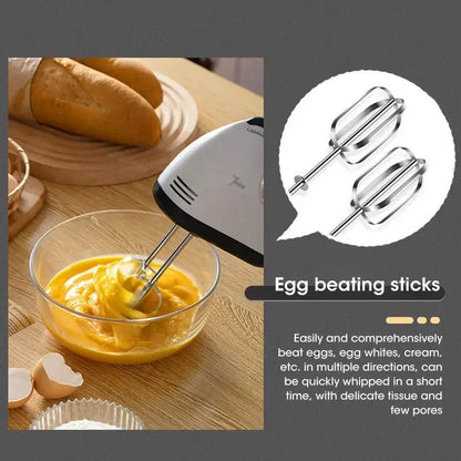 Hand Mixer - 7-Speed Electric Mixer with Dough Hooks for Baking and Whipping 2