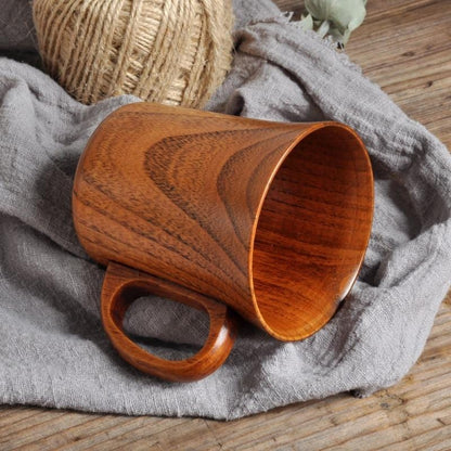 Handcrafted Wooden Mug - Unique Natural Wood Coffee & Beer Cup 3
