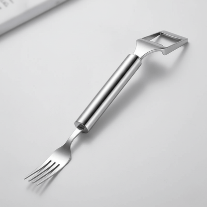 HandyFruit Pro – Dual Blade & Fork for Effortless Fruit Preparation 0