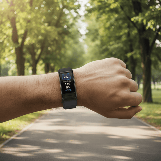 HealthTrack Pro – Smart Bracelet with ECG, Heart Rate Monitoring & Notifications 2